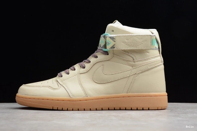 Bmlin Shoes Jordan 1 Strap High AR4410-207 Retro N7 Air 0803